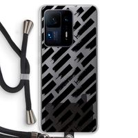 Zwarte vegen: Xiaomi Mi Mix 4 Transparant Hoesje met koord