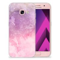 Smartphone hoesje Samsung Galaxy A3 2017 Pink Purple Paint
