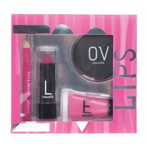 Treffina Make-upset I Love Lips 4-delig