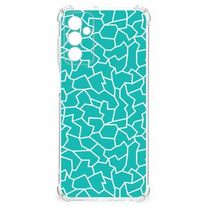 Samsung Galaxy M13 4G | M23 Back Cover Cracks Blue