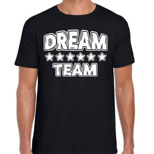 Cadeau Sport T-shirt heren - Dream Team - zwart - Team Building - sportkleding voor heren