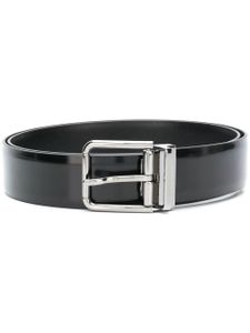 Dolce & Gabbana ceinture à boucle carrée - Noir