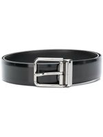 Dolce & Gabbana ceinture à boucle carrée - Noir