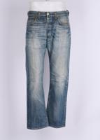 Vintage Straight Levi&apos;s 501 Blue size 34 / 29 - thumbnail