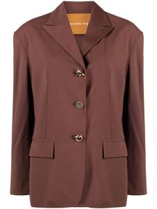 Rejina Pyo Enzo single-breasted blazer - Marron