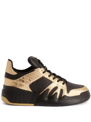 Giuseppe Zanotti baskets mi-montantes Talon - Or