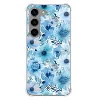 Samsung Galaxy S23 siliconen shockproof hoesje - Flower touch - thumbnail