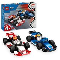 LEGO City 60464 Auto da corsa Williams Racing e Haas F1 F1 - Giocattolo per bambini dai 4 anni