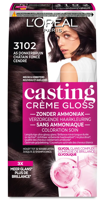 L'Oréal Paris Casting Crème Gloss Haarkleuring As Donkerbruin 3102