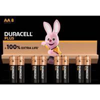 Duracell Plus-AA K8 AA batterij (penlite) Alkaline 1.5 V 8 stuk(s) - thumbnail