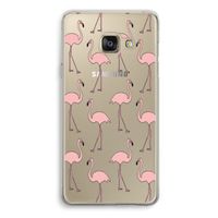 Anything Flamingoes: Samsung Galaxy A3 (2016) Transparant Hoesje