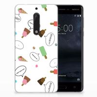 Nokia 5 Siliconen Case IJsjes