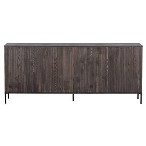 WOOOD Exclusive New Gravure Dressoir B 200 cm - Essen - Espresso