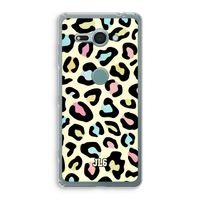 Leopard pattern: Sony Xperia XZ2 Compact Transparant Hoesje