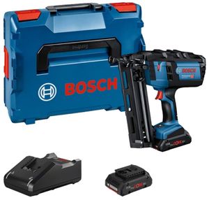 Bosch Blauw GNH 18V-64 Professional | Accu Tacker | 18V | incl. accu's en lader | In L-Boxx - 0601481102