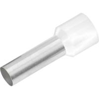 Cimco 187001 Adereindhulzen 0.5 mm² Deels geïsoleerd Wit 100 stuk(s)