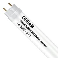 Osram SubstiTUBE LED T8 (EM Mains) Standard Output 14W 2100lm - 840  | 120cm - Bewegingssensor - Vervanger voor 36W - thumbnail