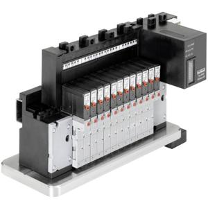 Bürkert 8640 230714 Slangkoppeling 16x (2x 3/2) ventielfunctie NC Aansturing (pneumatiek) Profibus DPV1 met RIO Master 1 stuk(s)