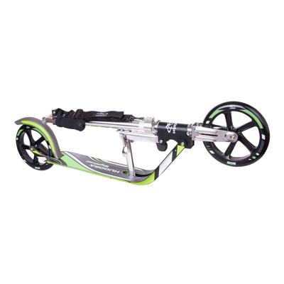 Hudora scooter big wheel step rx205 - grijs/groen
