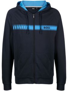 BOSS veste Authentic à fermeture zippée - Bleu