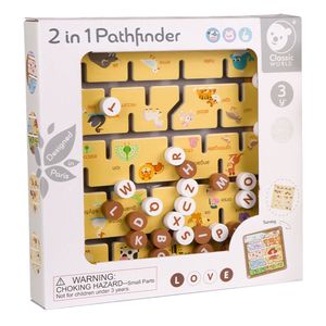 Classic World World World 2in1 Houten Padvinder Kinderspel