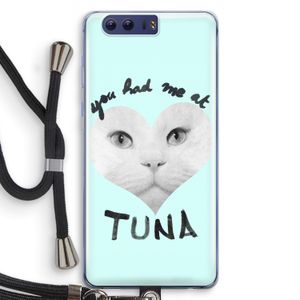 You had me at tuna: Honor 9 Transparant Hoesje met koord