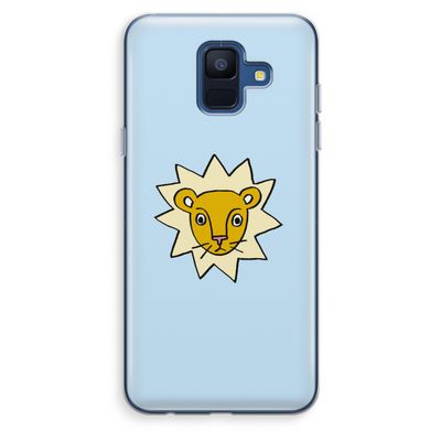 Kleine leeuw: Samsung Galaxy A6 (2018) Transparant Hoesje