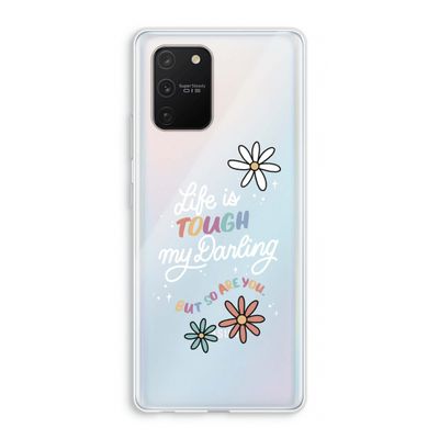 Tough Life: Samsung Galaxy S10 Lite Transparant Hoesje