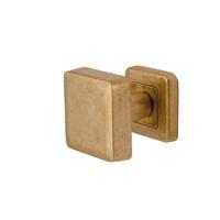 Hardbrass Voordeurknop Charley - messing getrommeld Hardbrass Voordeurknop Charley - messing getrommeld