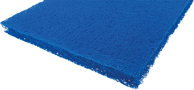 Koi Pro filtermat 120 x 100 x 3,8 cm blauw