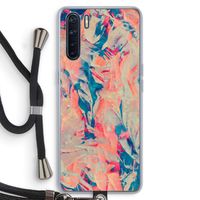 Alone: Oppo A91 Transparant Hoesje met koord