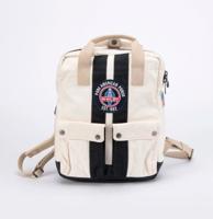 Carroll Shelby GT40 Rugtas Leer en Canvas - Ecru