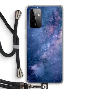 Nebula: Samsung Galaxy A72 5G Transparant Hoesje met koord