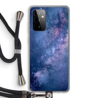 Nebula: Samsung Galaxy A72 5G Transparant Hoesje met koord