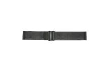 Horlogeband Smartwatch Fossil FTW7062 Mesh/Milanees Zwart 22mm