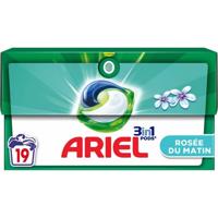 Ariel Original 3in1 Wasmiddelcapsules Ochtenddauw 19 Stuks