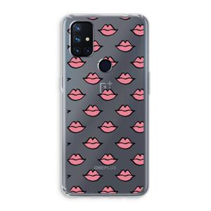 Lipjes: OnePlus Nord N10 5G Transparant Hoesje