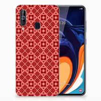 Samsung Galaxy A60 TPU bumper Batik Rood