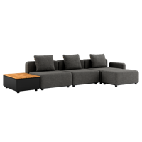 Cobana Lounge Sofa - 3 seater w/ Patio Storage Table