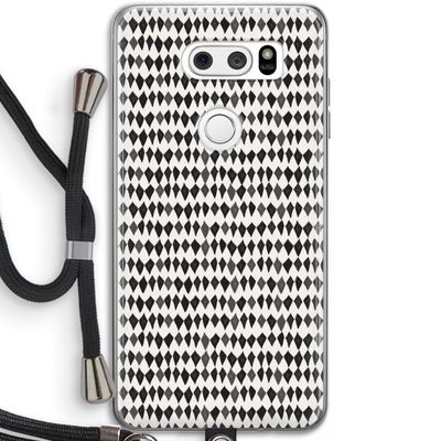 Crazy shapes: LG V30 Transparant Hoesje met koord