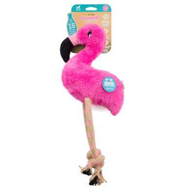 Hondenspeelgoed Pluche Flamingo