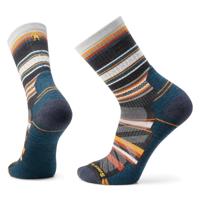 Smartwool Hike Light Cushion Panorama Crew Wandelsok Charcoal M
