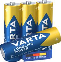 4x Varta Alkaline AA batterijen high energy 1.5 V   -