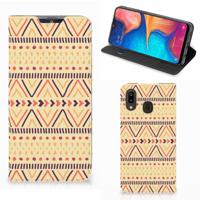 Samsung Galaxy A30 | Hoesje met Magneet | Aztec Yellow