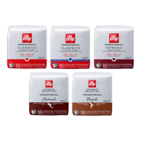Proefpakket - illy 100% Arabica Blends - 90 Iperespresso capsules
