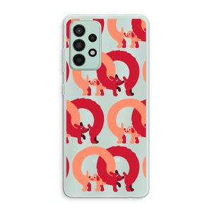 Dogs: Samsung Galaxy A52s 5G Transparant Hoesje