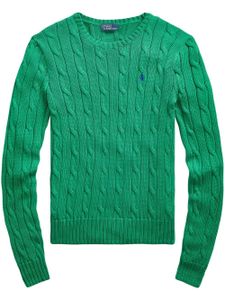 Polo Ralph Lauren sweat en maille torsadée - Vert