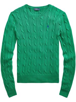 Polo Ralph Lauren sweat en maille torsadée - Vert