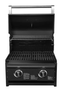 Brada 2000 buitenbarbecue & grill Barbecue Tafelblad Gas Zwart