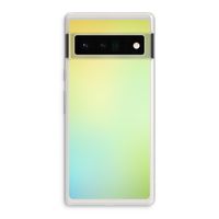 Minty mist pastel: Google Pixel 6 Pro Transparant Hoesje